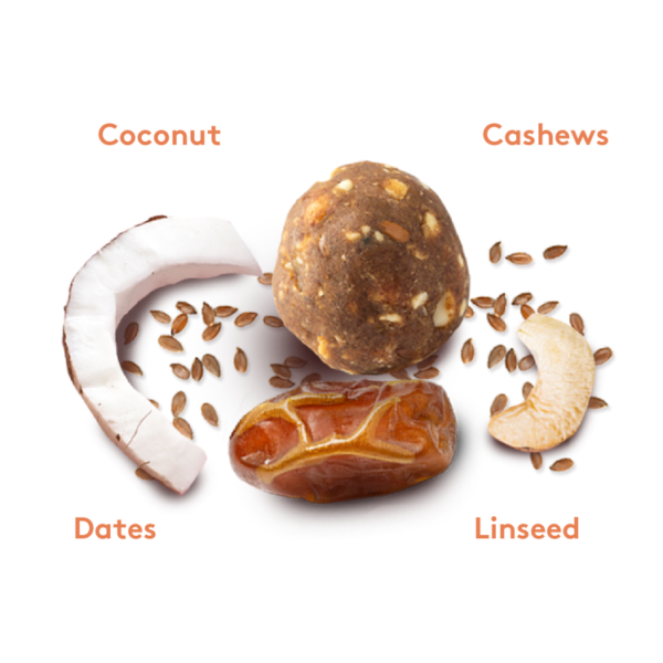 Energiebällchen mit Cashewnüssen – Bild 2